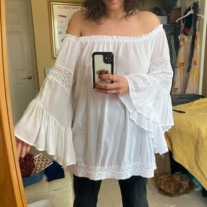 Off Shoulder flowy Top